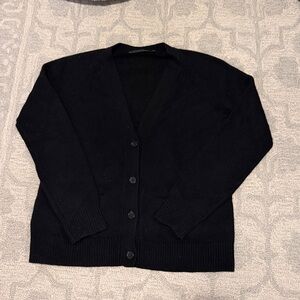 Jenni Kayne Cashmere Stanford Cardigan - Black